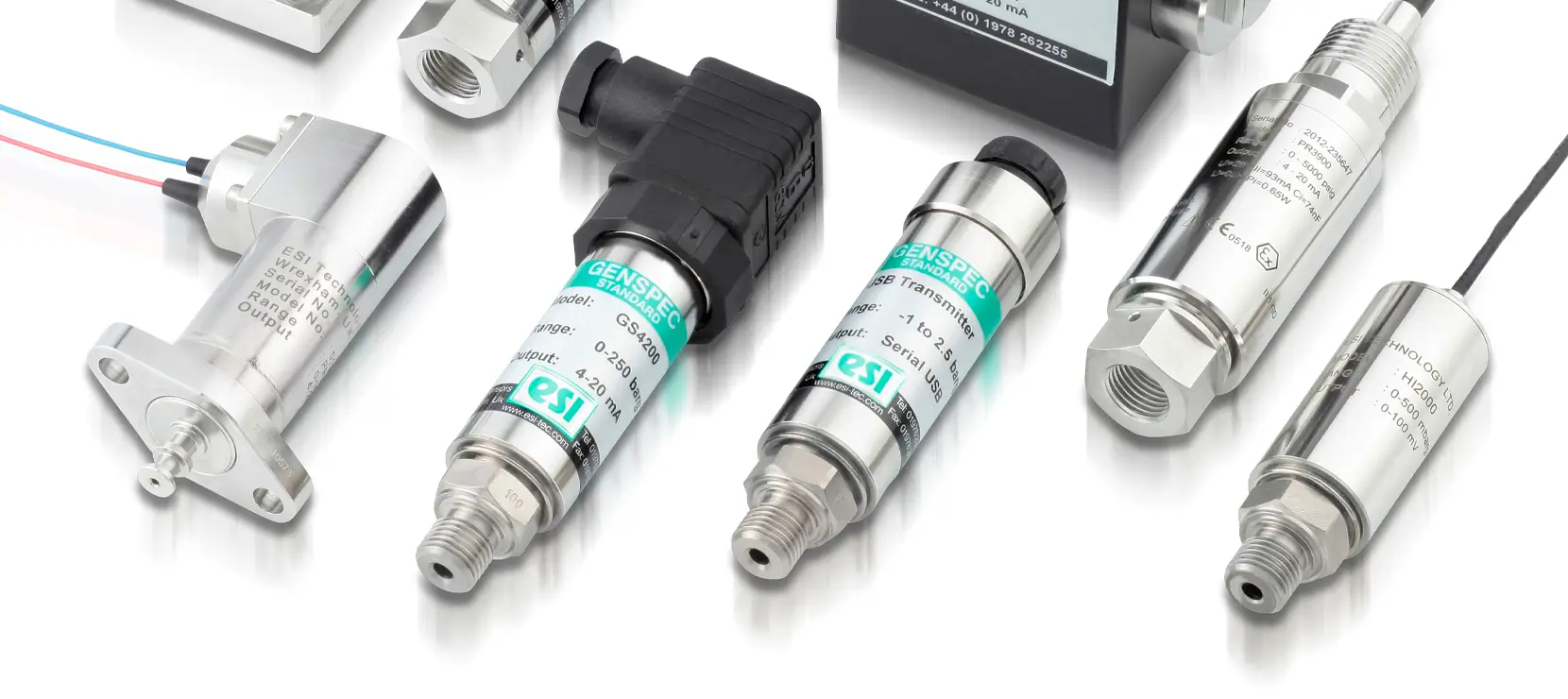 産業用・水素・防爆対応 圧力センサ／トランスミッタ｜ESI Technology